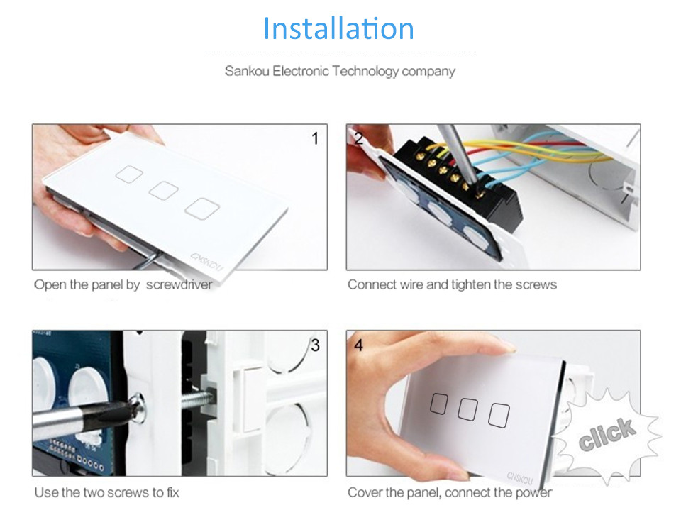 Lampe programmable universelle Us Wifi Switch du fabricant chinois